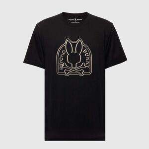 Psycho Bunny Melbourne Graphic Tee - Black